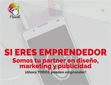 Tablet Screenshot of graficaprimate.com